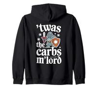 'TWAS The Carbs M'Lord Funny Thanksgiving Knight Cockies Sweat à Capuche