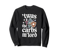 'TWAS The Carbs M'Lord Funny Thanksgiving Knight Cockies Sweatshirt