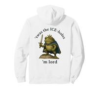TWAS The Ice-Holes M Lord Frog Knight Humour Dissident Protest Sweat à Capuche