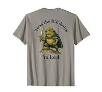 TWAS The Ice-Holes M Lord Frog Knight Humour Dissident Protest T-Shirt
