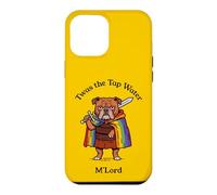 TWAS The Tap Water M'Lord Bulldog Knight Humour Coque pour iPhone 12 Pro Max