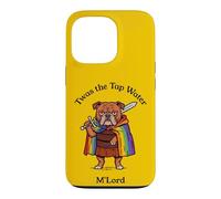 TWAS The Tap Water M'Lord Bulldog Knight Humour Coque pour iPhone 13 Pro