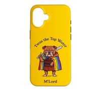 TWAS The Tap Water M'Lord Bulldog Knight Humour Coque pour iPhone 16