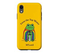 TWAS The Tap Water M'Lord Frog Meme Rainbow Coque pour iPhone XR