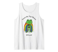 TWAS The Tap Water M'Lord Frog Meme Rainbow Débardeur