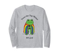 TWAS The Tap Water M'Lord Frog Meme Rainbow Manche Longue