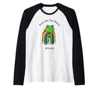 TWAS The Tap Water M'Lord Frog Meme Rainbow Manche Raglan