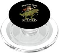 TWAS The Tism M Lord Raccoon Riding Dinosaur Fantasy Humour PopSockets PopGrip pour MagSafe