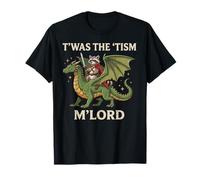 TWAS The Tism M Lord Raton Laveur Dragon Rider Fantasy médiéval T-Shirt