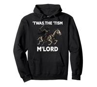 TWAS The 'Tism M'Lord Black Crow Riding Squelette Cheval Sweat à Capuche