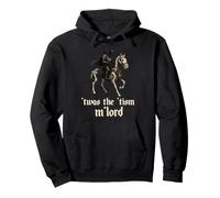 TWAS The 'Tism M'Lord Black Crow Riding Squelette Cheval Sweat à Capuche