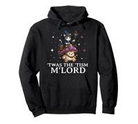TWAS The 'Tism M'Lord Cat Wizard Riding Champignon Fantasy Sweat à Capuche