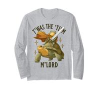 T'Was The 'Tism M'Lord Funny Autism Awareness Frog Knight Manche Longue