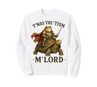 T'Was The 'Tism M'Lord Funny Autism Awareness Frog Knight Sweatshirt