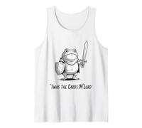 T'was The 'Tism M'Lord Funny Medieval Knight Frog Men Women Débardeur
