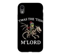 TWAS The 'Tism M'Lord Grenouille chevauchant Dragon Squelette Médiéval Coque pour iPhone XR