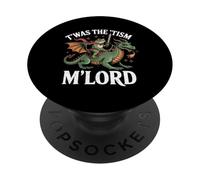 TWAS The Tism M'Lord Grenouille Dragon Rider Fantasy M'Lord PopSockets PopGrip Adhésif