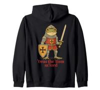 'TWAS The 'Tism, M'Lord M'Lord M'Lord Mème de Grenouille Médiévale Chevalier Autisme Sweat à Capuche