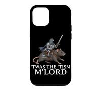 TWAS The 'Tism M'Lord Pigeon Knight Riding Rat Medieval Coque pour iPhone 12/12 Pro