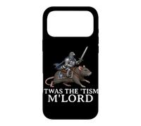 TWAS The 'Tism M'Lord Pigeon Knight Riding Rat Medieval Coque pour iPhone 17 Pro Max