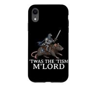 TWAS The 'Tism M'Lord Pigeon Knight Riding Rat Medieval Coque pour iPhone XR