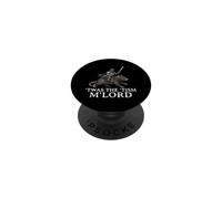 TWAS The 'Tism M'Lord Pigeon Knight Riding Rat Medieval PopSockets PopGrip Adhésif
