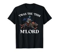 TWAS The 'Tism M'Lord Pigeon Knight Riding Rat Medieval T-Shirt