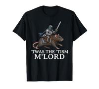 TWAS The 'Tism M'Lord Pigeon Knight Riding Rat Medieval T-Shirt