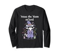 « TWAS The 'Tism M'Lord Raccoon Wizard Funny Autism Autism Autistic » Manche Longue
