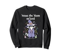 « TWAS The 'Tism M'Lord Raccoon Wizard Funny Autism Autism Autistic » Sweatshirt