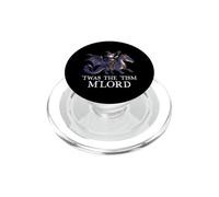 TWAS The 'Tism M'Lord Wizard Chat Dragon Medieval Fantasy PopSockets PopGrip pour MagSafe