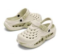 Twaynorb 3D Performance Walk Cloud Clogs for Men Women, Breathable Summer Comfortable Non-Slip Lightweight Slip-On Garden Shoes with Cushioned Thick Sole for Indoor Outdoor Walking