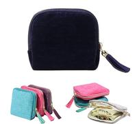 Twaynorb Small Travel Jewelry Case Organizer, Portable Mini Pouches for Bracelets Necklace Bangles Healing Crystal, Ring Storage with Zipper Gift for Women (#10)