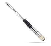 TWAYRDIO Antenne Radio CB TNC 27MHz Antenne Télescopique Extensible de 23,3 cm à 1,3 m pour Président Randy III 3 PNI Escort HP 72 Portable CB Radio Amateur