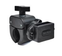 TWAYRDIO Support de montage de vélo pour radio portative, support de guidon pour talkie-walkie BaoFeng Retevis Talkabout Yaesu Kenwood Motorola HT bidirectionnel