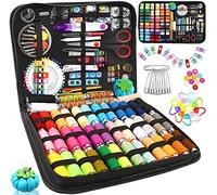 TWBEST 304pcs Kit de Couture,Set de Couture,Premium Couture Accessoires avec Trousse à Outils,Kit de Couture Pratique Contient 43 Rouleaux de Fil de Couleur,Voyage Famille Maison ou Travailler (304)