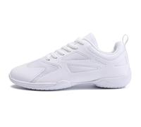 TWDKCHER Chaussures de cheerleading blanches pour filles et femmes - Chaussures de pom-pom girl - Chaussures de pom-pom girl - Pour compétition - Danse - Tennis - Sport - Entraînement athlétique
