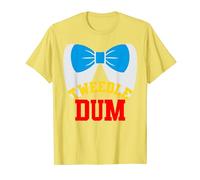 Tweedle Dee Dum Costume d'Halloween amusant pour couples T-Shirt