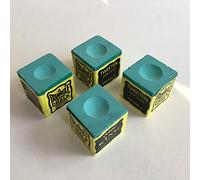 Tweeten Lot de 4 craies triangulaires vertes pour billard
