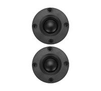 Tweeter 2 pièces 1,5 pouces 6 Ohm 30W Tweeter en pellicule en soie dôme haut-parleur aigu haute voix audio audio avec dissipateur thermique