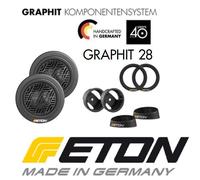 Tweeter haut de gamme ETON GRAPHIT 28 avec calotte 28 mm - tweeter en tissu 1...