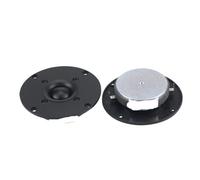 Tweeters à dôme en Tissu de Soie, 4 Pouces, 103mm, 25 cœurs, 60W, Type magnétique Unique, Pas très élevé, 1600HZ, 2 pièces