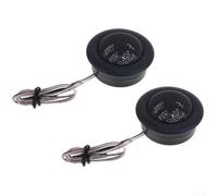 Tweeters de voiture de type dôme 120 W sortie ABS construction 60 mm x 30 mm profil conçu pour s'adapter aux installations OEM et personnalisées