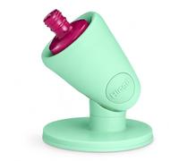 Tweexy Hinge Porte-bouteille de vernis à ongles sans basculement | Support anti-déversement, incliné, ventouse IntelliStick Airlock | Peinture d'ongles, outils d'art | Accessoires (Concombre)