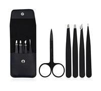 Tweezers De Précision Pour Les Sourcils Les Poils Du Visage Retrown Le Kit Tweezers Des Outils De Plumage Incarné Kit