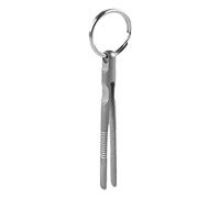 Tweezers de voyage en titane - outil miniature durcie premium, survie en plein air | Instrument de précision à l'épreuve de la rouille pour les aventures de camping à domicile, équipement de