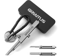 Tweezers Edc Precision Pocket Knife 2 In 1 Multitool Premium Antistatic For Crafts,Jewelry,Sodlering,Outdoor Sports Laboratory Work (Silver)