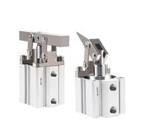 TWEFTPKD Pince à air ALC Compresseur Niveau Rotatif Vérin de Serrage pneumatique ALC25 ALC32 ALC40 ALC50 ALC63 25 32 40 50 63(Jgl-d with Magnetic,Bore 100mm)