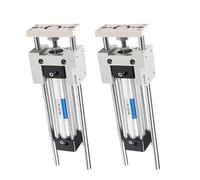 TWEFTPKD Rail de Guidage linéaire for vérin pneumatique Standard, 1 pièce, for Piston SC32 SC40 SC50, Support, Accessoires Montage(Stroke 50mm,SC40 Only Bracket)