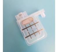 TWEJHX 10 pcs Amortisseur à Encre Transparente avec Calibre Compatible avec Les imprimantes DX4 DX5 XP600 similaires à Mutoh Allwin Human Xuli Ink Dumper